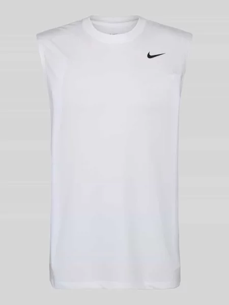 T-shirt w kroju regular fit z nadrukiem z logo Nike Training biała