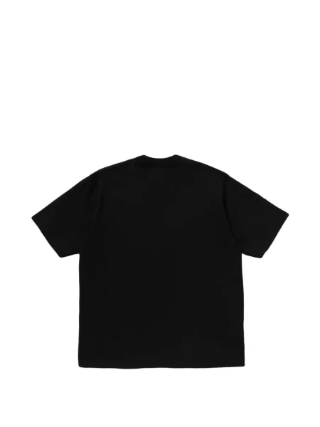 Terepmintás megfordítható póló A Bathing Ape® nyomtatás fekete