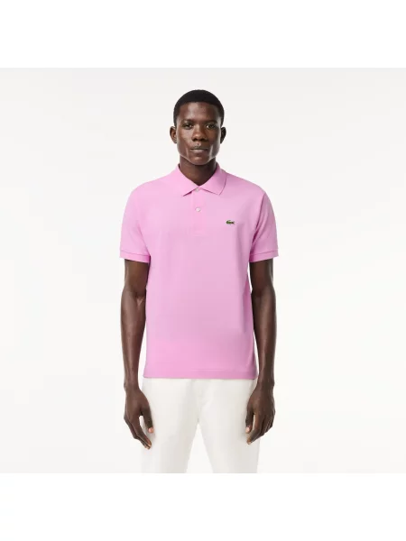 Lacoste поло чоловіче рожеве