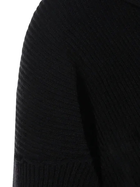 Tricou Rick Owens cu decolteu în V negru