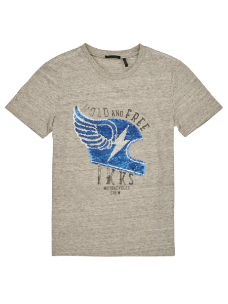 Tricou copii Ikks gri