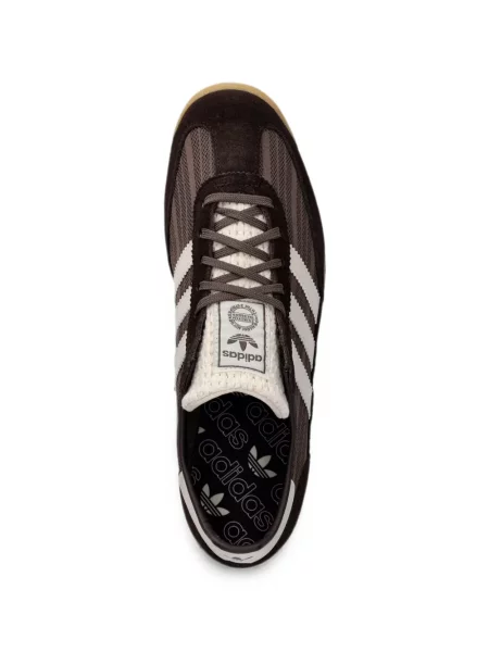 Sneakerși Adidas Campus cu șireturi din dantelă cu platformă verde