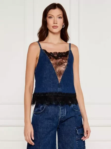 Cropped farmer felső Off-white fehér