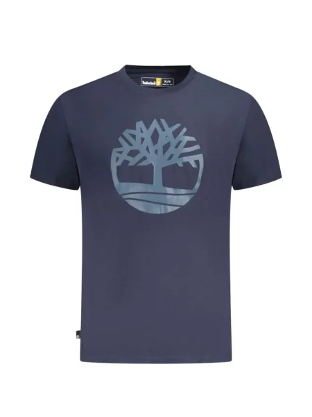 Tricou Timberland cu imagine albastru