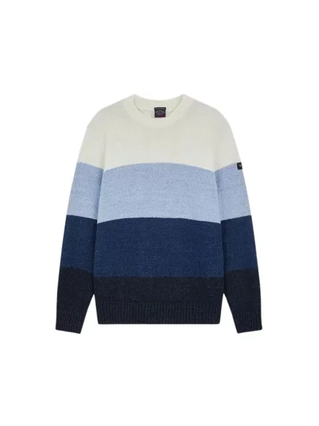 Sweter Paul & Shark niebieski