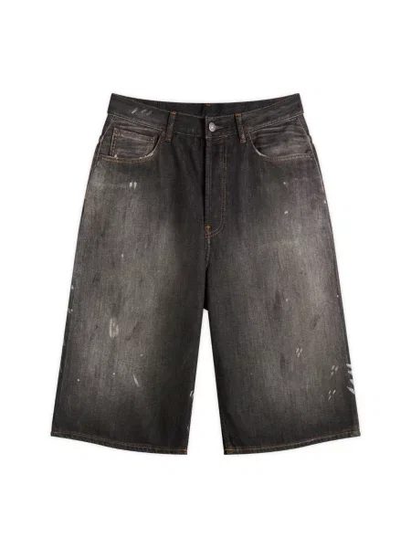 Szorty jeansowe Acne Studios czarne