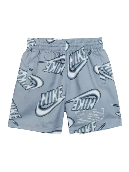 Nike Sportswear Παντελόνι CLUB γκρι βασάλτη / μαύρο λευκό