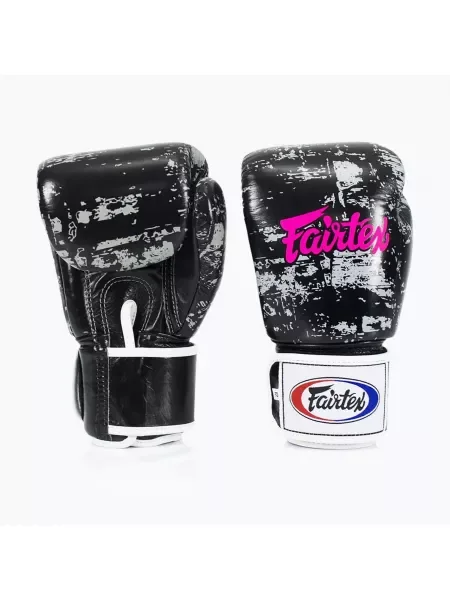 Универсални боксови ръкавици Fairtex "Tight-Fit" Design Dark Cloud черно
