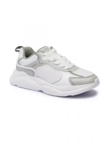 HUGO Sneakers tornacipő Leon_Runn_mepu fehér