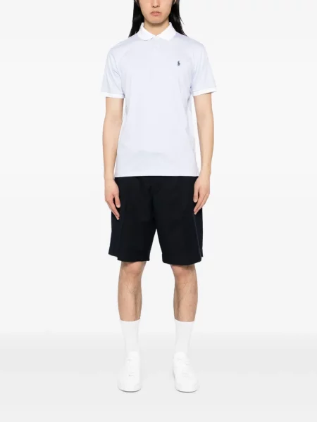 Pruhovaná manšestrová kšiltovka Polo Ralph Lauren s potiskem oranžová