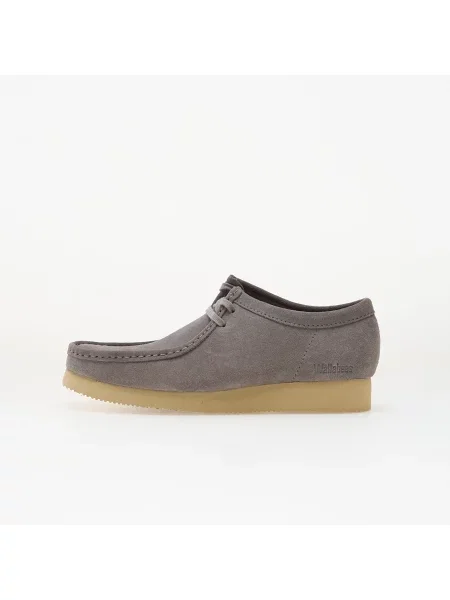 Замшеві кросівки Clarks Originals сірі