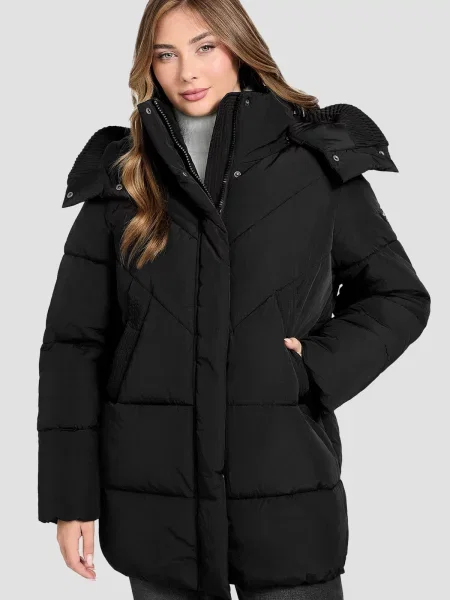 Зимова куртка GUESS чорний
