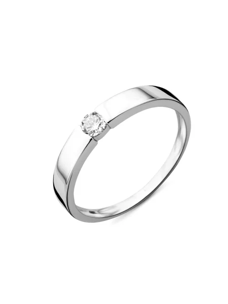 DIAMANT LETERNEL Inele argintiu