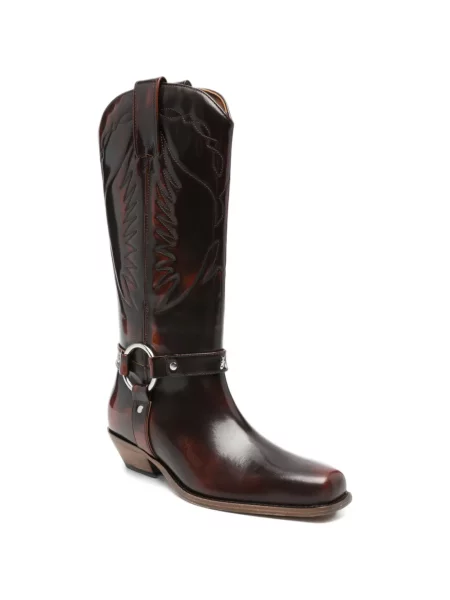 Botine Patrizia Pepe din piele maro