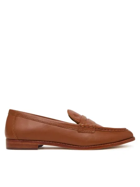 LAUREN RALPH LAUREN Mokasini Wynnie  rjava