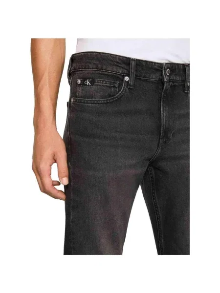 Blugi Calvin Klein Jeans negru