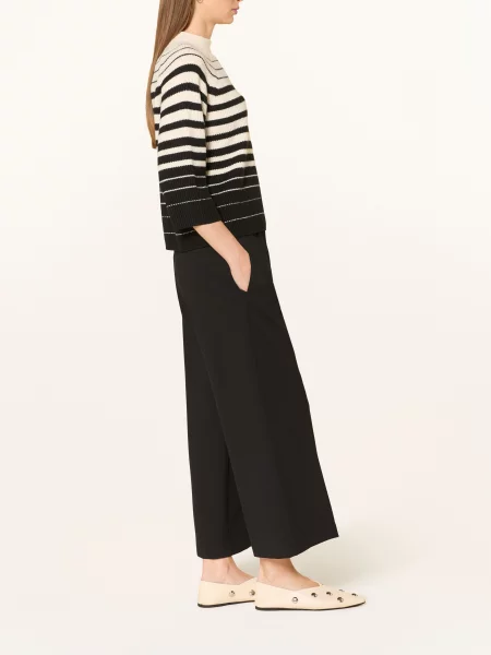 Someday Spodnie Culotte Catsby schwarz czarne