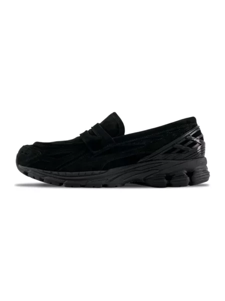 Sneakersy New Balance skórzane czarne