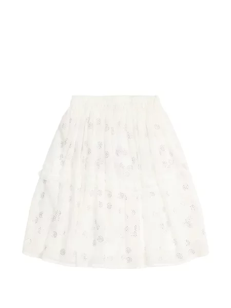 Dětské sukně Stella Mccartney bílé
