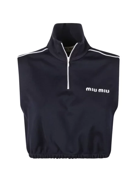 Vestă Miu Miu albastru