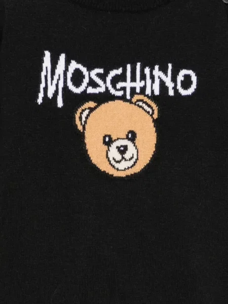 Sweter dziecięcy Moschino czarny