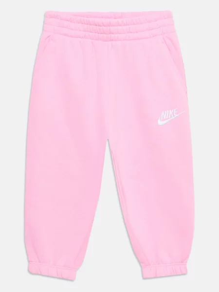 Fleecová mikina Nike Sportswear biela