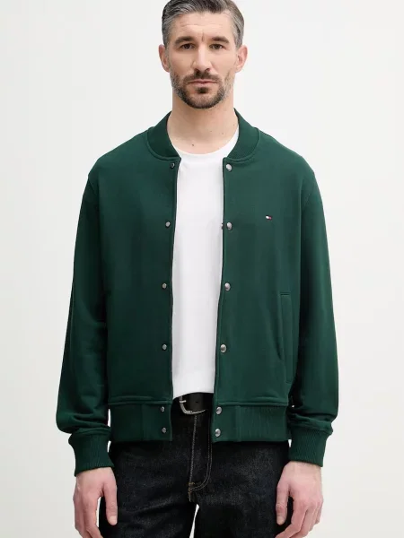 Tommy Hilfiger geacă bomber pentru bărbați din verde