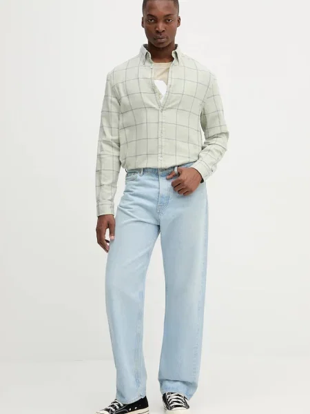 Tommy Jeans srajca zelena