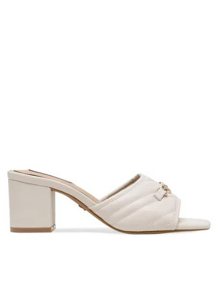 Papuci Nine West alb