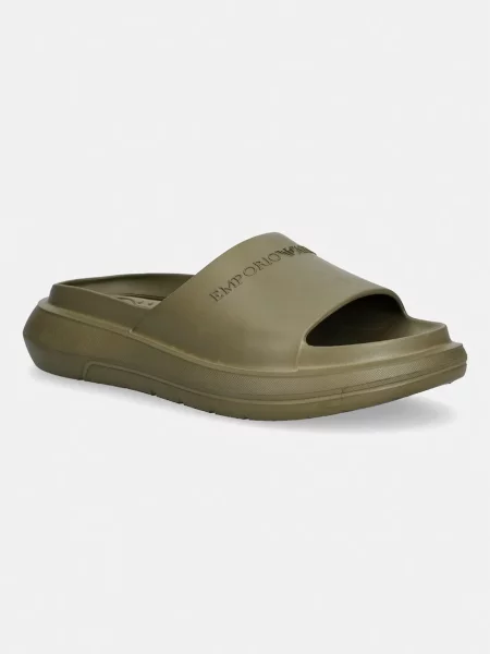 Emporio Armani sandále pánske zelená
