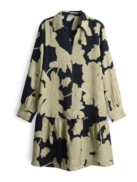 OPUS Dolga srajca Wemmy nočno / pastelno zelena modra