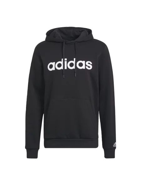 Adidas Essentials Linear Logo Hoodie bluza biała