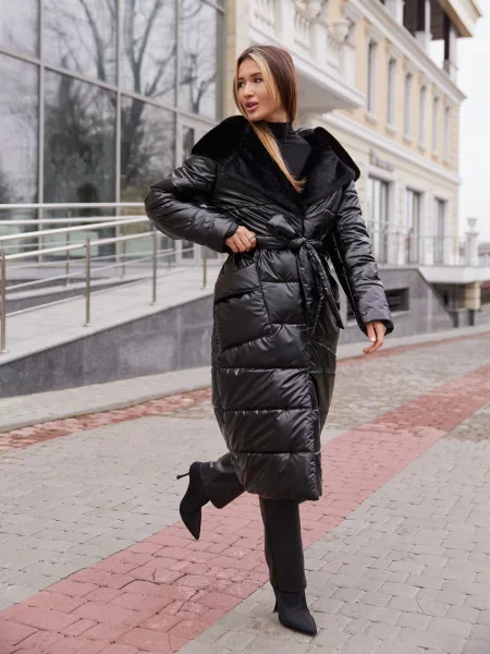 Пальто з утеплювачем MilaNova чорний