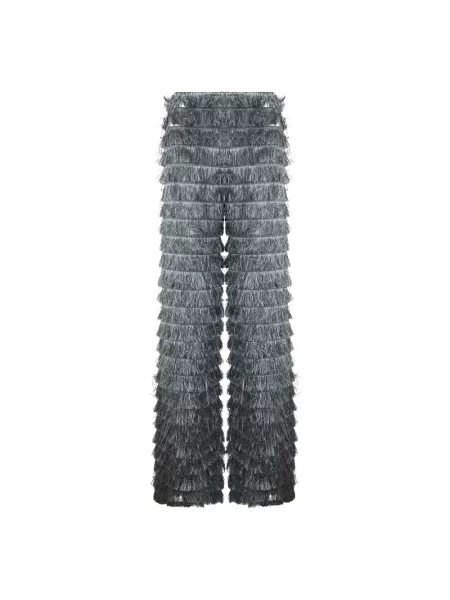 Spodnie Alberta Ferretti szare