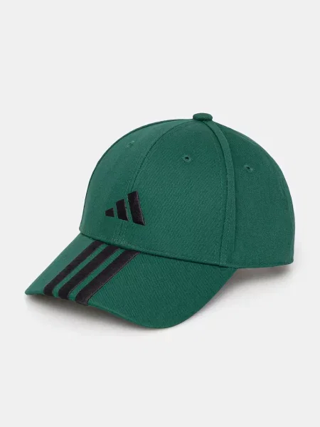 Шапка с козирка adidas BBALL 3S CAP NL с апликация зелено