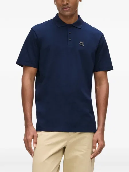 Polo Karl Lagerfeld albastru