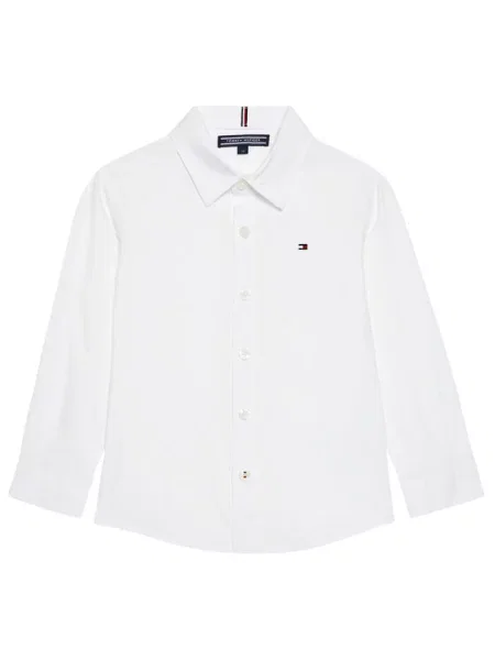 TOMMY HILFIGER Košile ultramarínová modř / červená bílá