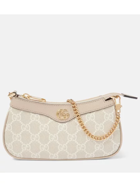 Mała mały torebka skórzana Gucci Ophidia skórzana