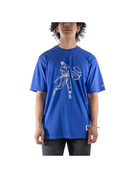 Tricou sport Russell Athletic albastru