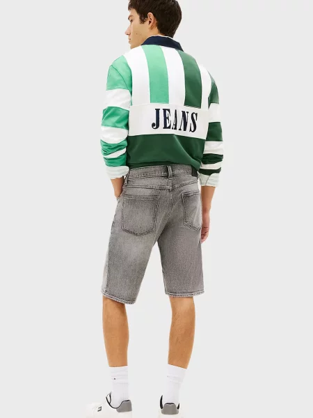 Джинсовые шорты Tommy Jeans серые