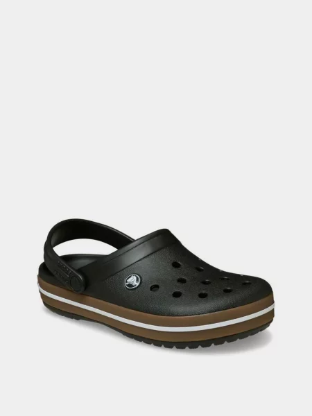Дитяче Сабо Crocs CROCBAND GUM CLOG K BLK термопластичні еластомери/ева чорний