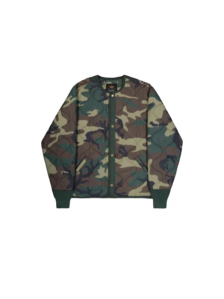 ALPHA INDUSTRIES Prehodna jakna Studio marine kaki / jelka rjava