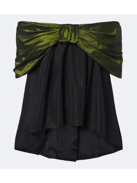 Топ Simone Rocha с драперии черно