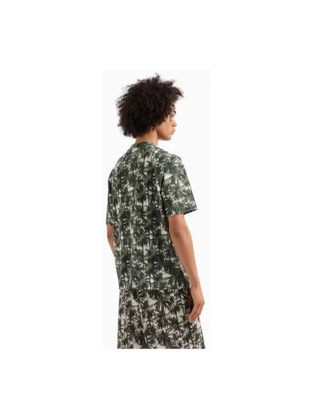 Tricou Eax verde