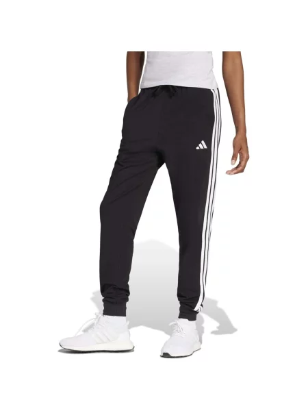 Csíkos ruha Adidas fekete