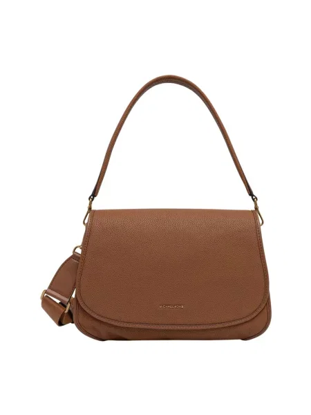 MICHAEL Michael Kors torebka crossbody skórzana Holmes brązowa