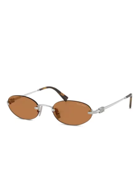 Ochelari de soare Miu Miu Eyewear argintiu