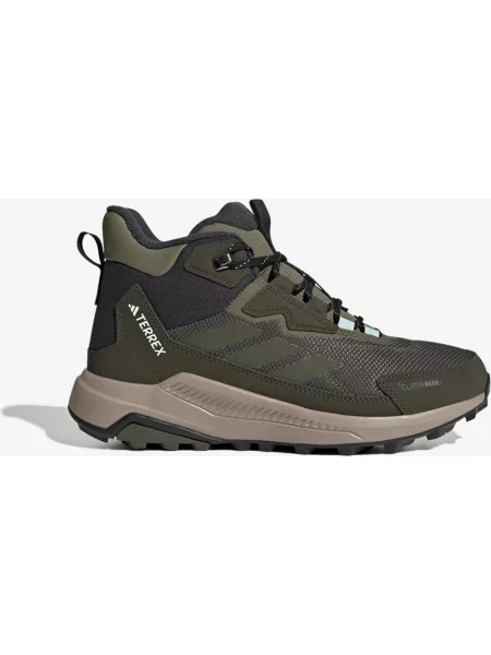 Buty trekkingowe Adidas Terrex Anylander ClimaWarm+ Zielony Ciemny czarny