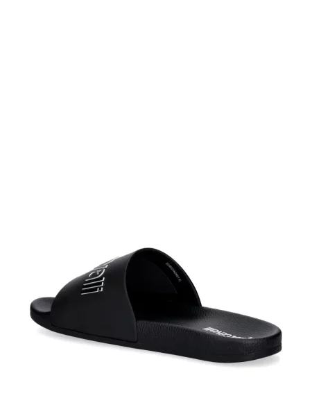 Papuci Just Cavalli cu autograf negru