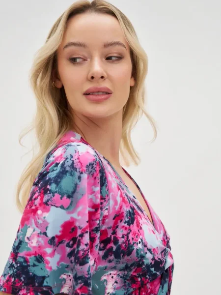 Rochie Marisse de costum fucsie